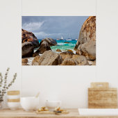 Poster Bains, Virgin Gorda, Îles Vierges britanniques (Cuisine)