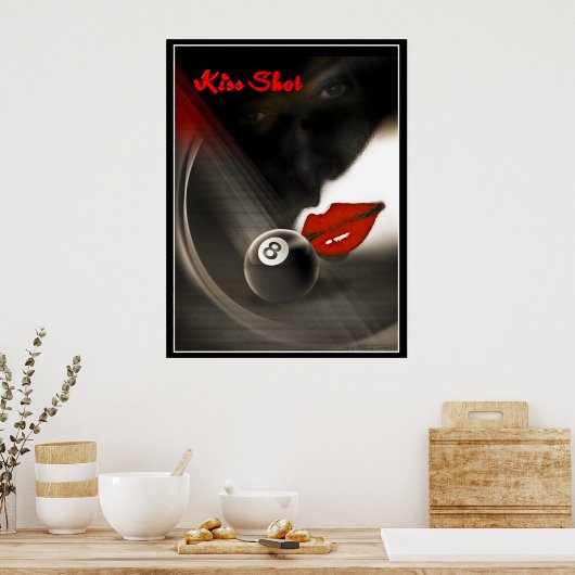 Poster Baiser (Cuisine)