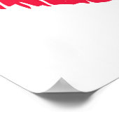 Poster Baiser à lèvres (Coin)