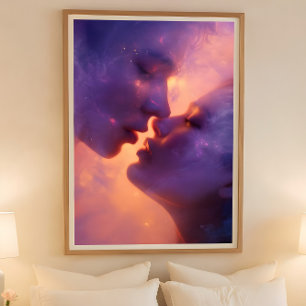 Poster Baiser Céleste
