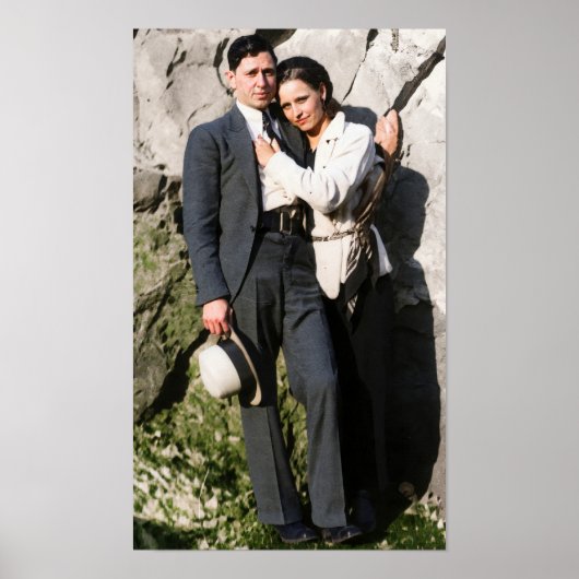 Poster Baiser de Bonnie et Clyde 1933 Remasterisé (Devant)