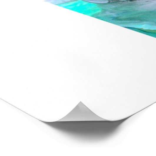 Poster Baiser de dauphin de Mal (Coin)