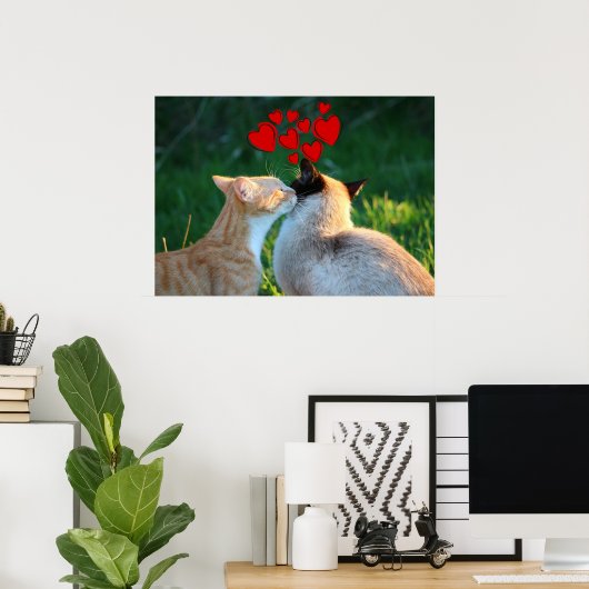 Poster Baiser de Kitty (Bureau à domicile)