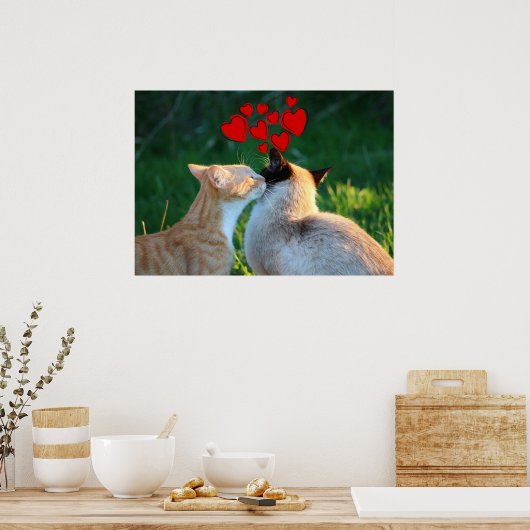 Poster Baiser de Kitty (Cuisine)