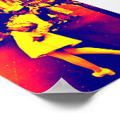 Poster Baiser de la guerre - Popart Style (Coin)