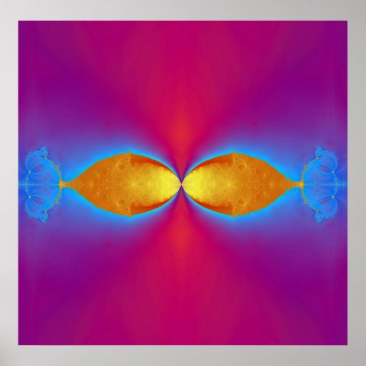 Poster Baiser de poisson d'or (Devant)