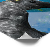 Poster Baiser les licornes Coeur Mariage Anniversaire Pos (Coin)