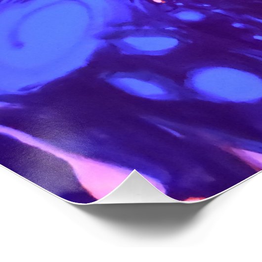 Poster Baiser lesbienne passionnée (Coin)