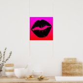 Poster Baiser noir (Cuisine)