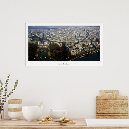 Poster Baiser Paris (Cuisine)