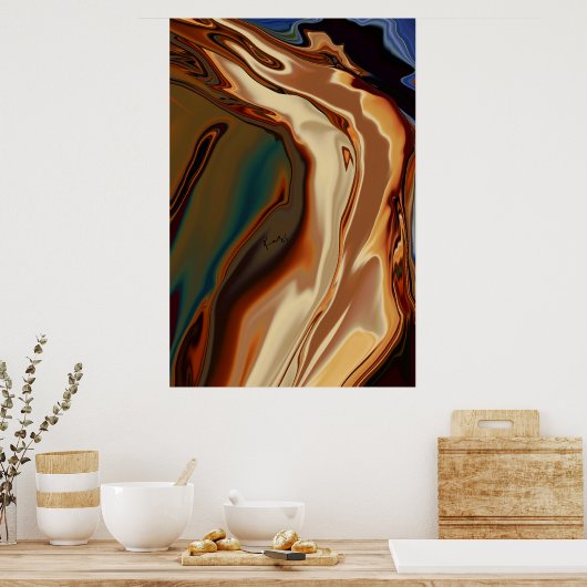 Poster Baiser passionné (Cuisine)