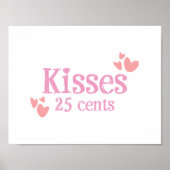 Poster Baisers de 25 cents Saint-Valentin (Devant)