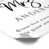 Poster Baisers personnalisés pour le jeu Mme Fête des mar (Coin)