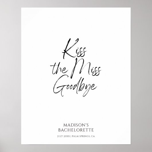 Poster Baisers pour l'avenir Mme Bachelorette Keepsam (Devant)