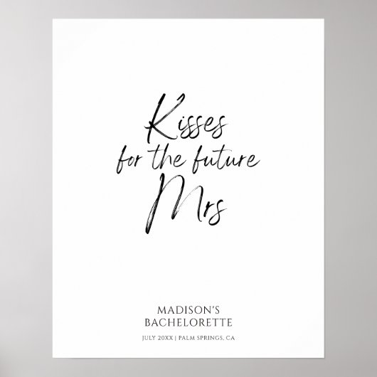 Poster Baisers pour l'avenir Mme Bachelorette Keepsam (Devant)