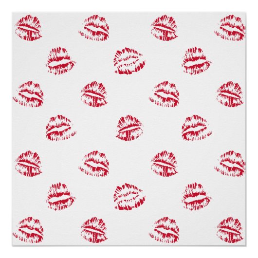 Poster Baisers rouges (Devant)