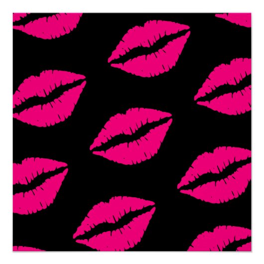 Poster Baisers Saint Valentin 2024 st valentine (Devant)