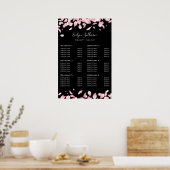 Poster Baisse de l'affiche du tarif des pétales (Cuisine)