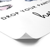 Poster Baisse ton slip | Jeu de culotte de douche de ling (Coin)