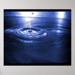 Poster Baisses de l'eau