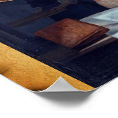 POSTER BAKER À FOUR ANTIQUE, BOUTIQUE DE PAIN DE BAKERY (Coin)