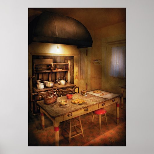 Poster Baker - La cuisinière de mamie (Devant)