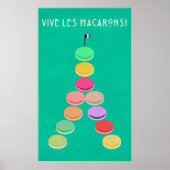 Poster Baker's Joy Collection : Tour Eiffel Macaron (Devant)