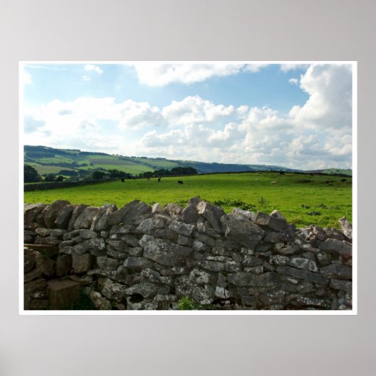 Poster Bakewell, Angleterre (Devant)