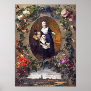 Poster Bakhuyzen - Orphelins de La Haye