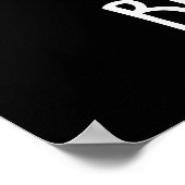 Poster Baking Est Whisk-ey Business Baker Pun Dark BG (Coin)