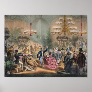 Poster Bal dans le Jardin d'Hiver