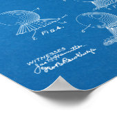 Poster Bal de golf 1915 Design Brevet d'art (Coin)