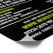 Poster Bal de tennis, Cours de tennis / Cours Publicité (Coin)