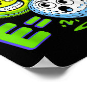 Poster Bal De Tennis Et Bal De Golf Duo Math (Coin)