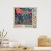 Poster Bal des Ardents', Charles sauvé (Cuisine)