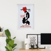 Poster Bal du Moulin Rouge, Paris   Vintage Advertising (Bureau à domicile)