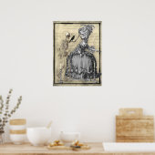 Poster Bal Masquerade Halloween (Cuisine)