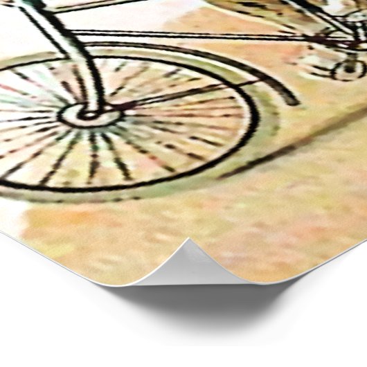 Poster Balade à vélo (Coin)