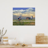 Poster Balade à vélo (Cuisine)