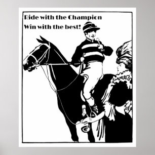 Poster Balade avec l'affiche du champion