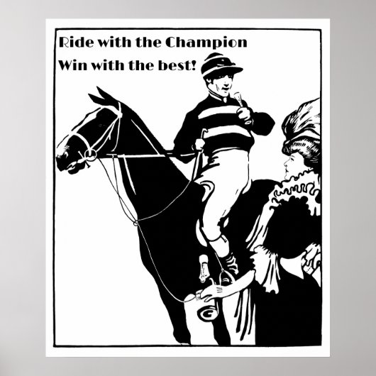 Poster Balade avec l'affiche du champion (Devant)
