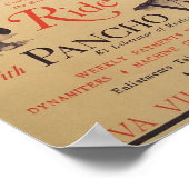 Poster Balade avec Pancho Villa Vieux (Coin)