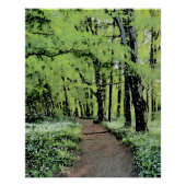 Poster Balade dans la forêt (Devant)