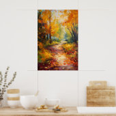 Poster Balade d'automne Art (Cuisine)