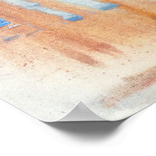 Poster Balade en vélo (Coin)