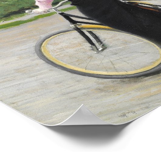 Poster Balade en vélo d'été | Paul Fischer (Coin)