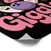 Poster Balais Et Giggles Femmes Ou Filles Bowling (Coin)