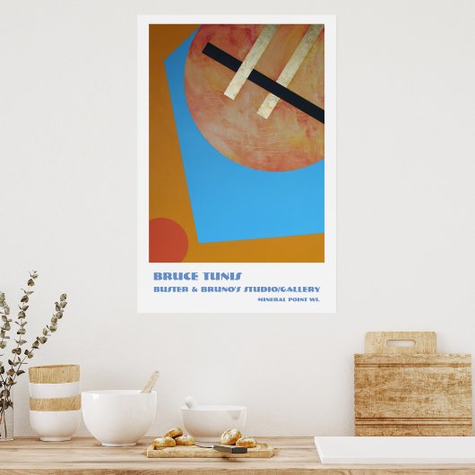 Poster "Balance" de Bruce Tunis (Cuisine)