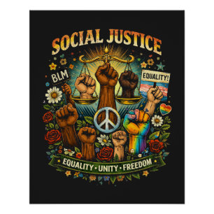 Poster Balance de la justice