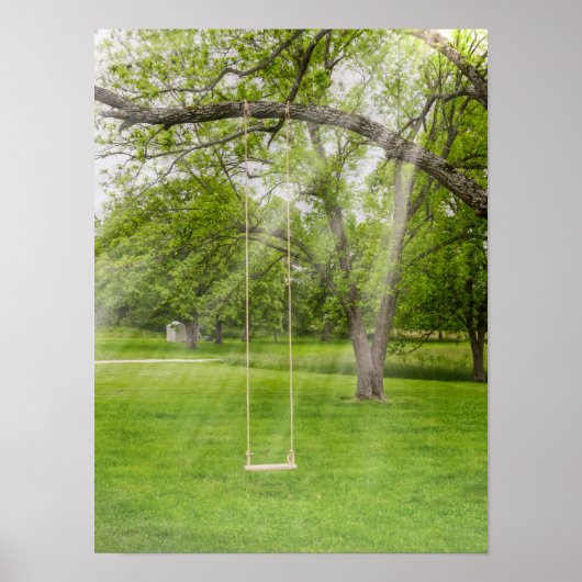 Poster Balançoire Au Soleil (Devant)